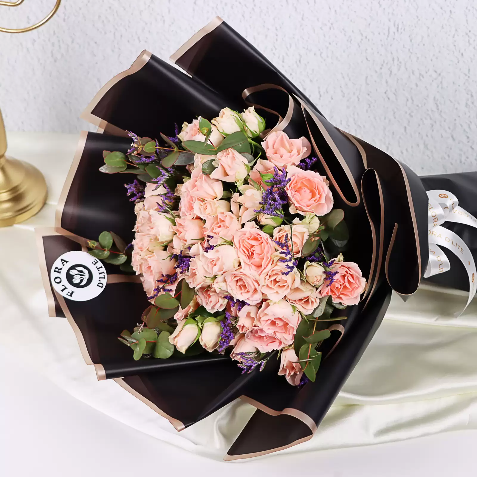 Rose Aura Bouquet | Order Flowers In Bahrain - Flora D'lite