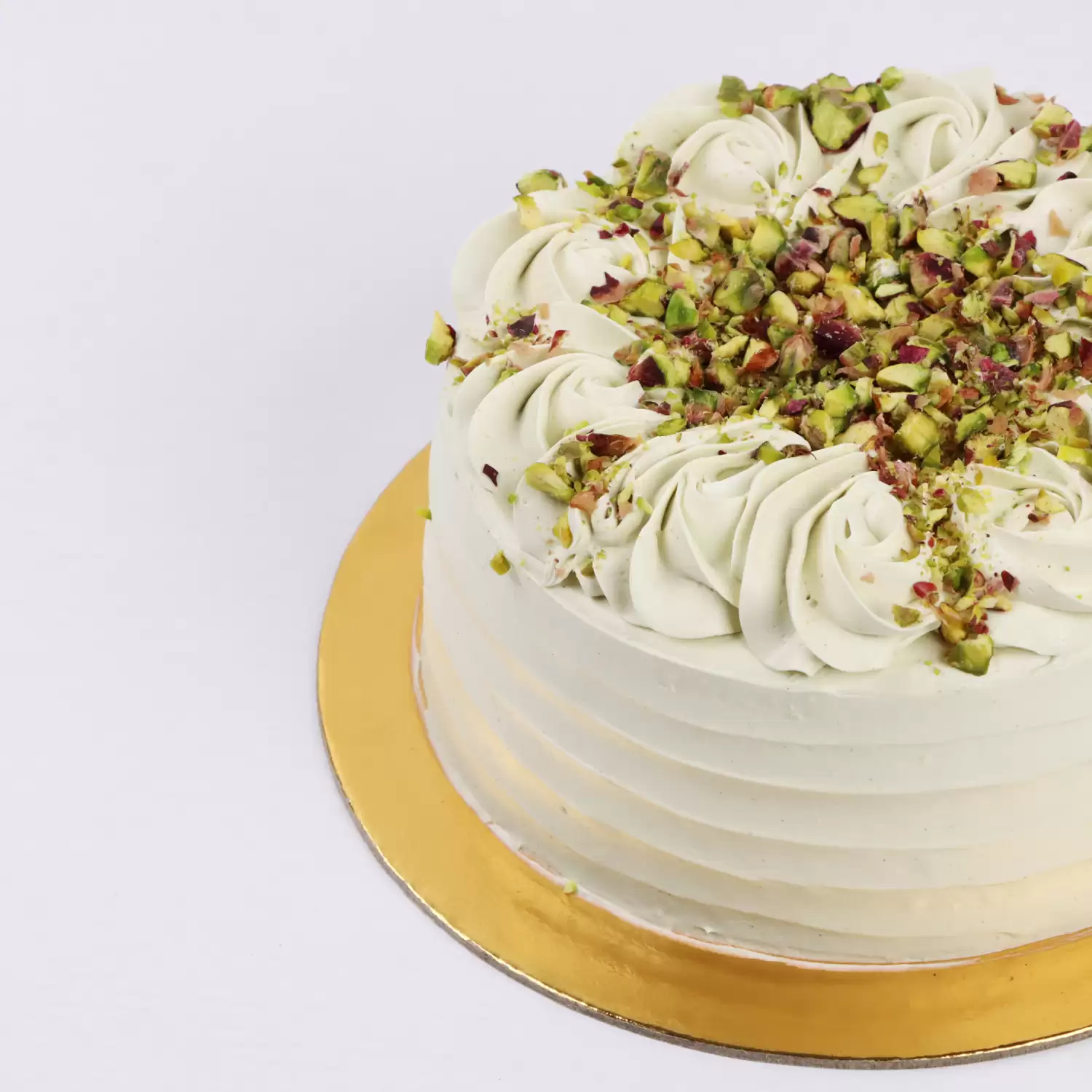 Vanilla Pistachio Cake | Online Cake Delivery Bahrain - Flora D'lite