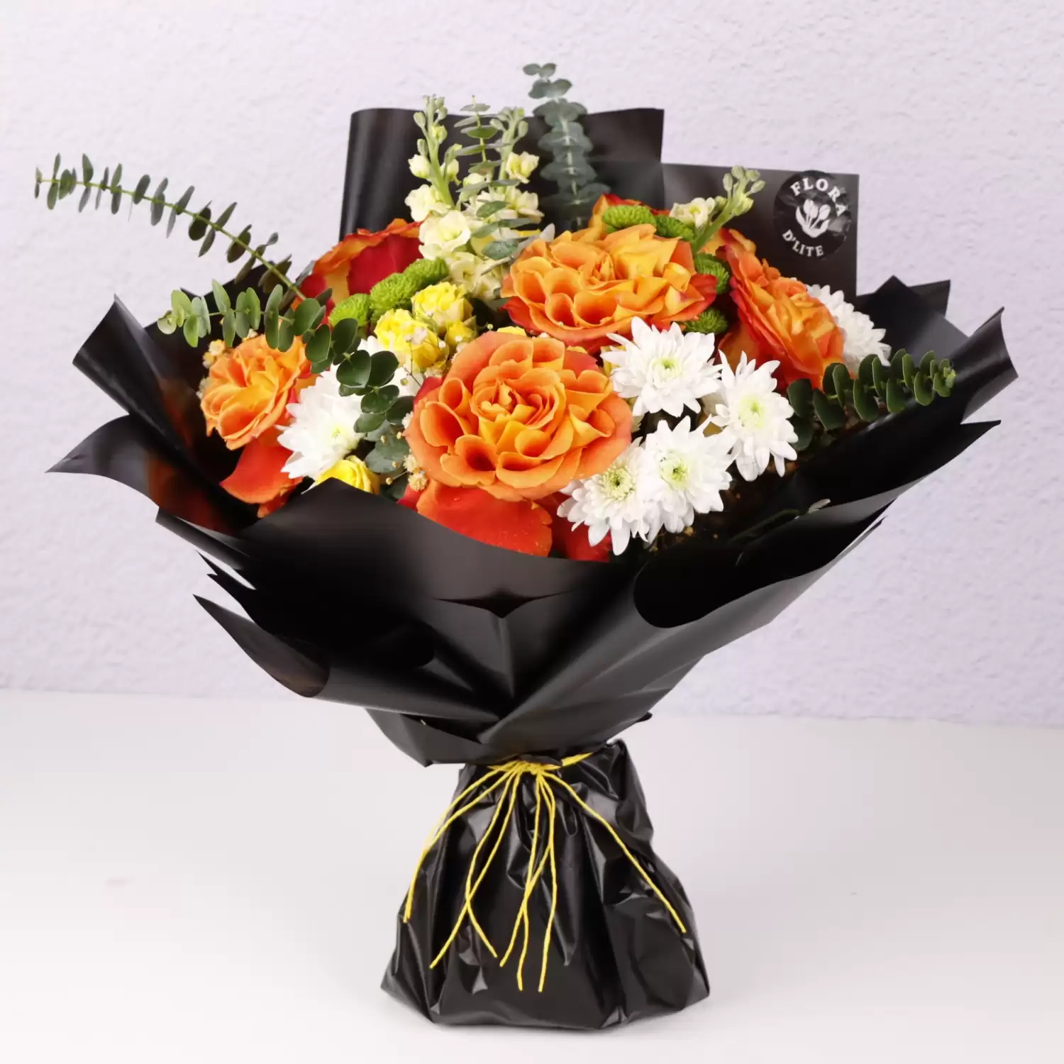 Blooming Kiss Flower Bouquet | Order Fresh Flowers Online | Flowers For Her - Flora D'lite