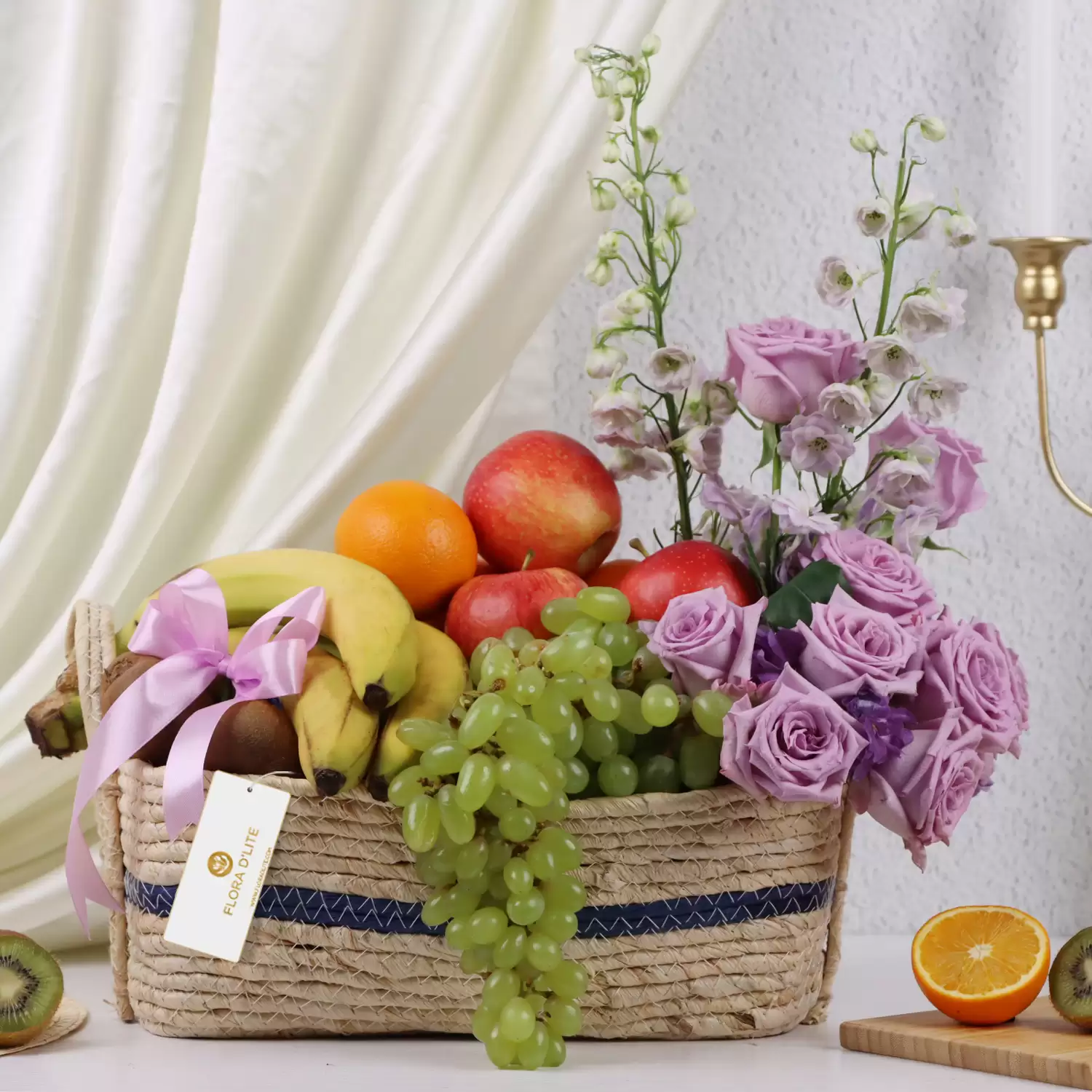 Purple Harvest Basket